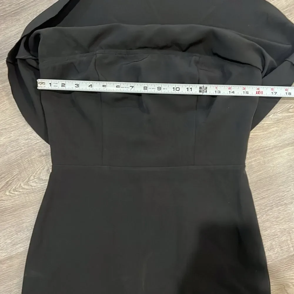 Black Strapless Cocktail Dress by With Popover Bodice Socialite Size M - Picture 9 of 11